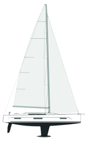 Design of the yacht in description